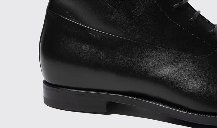 Scarosso Boots Men Archie Black Black 8211 Calf