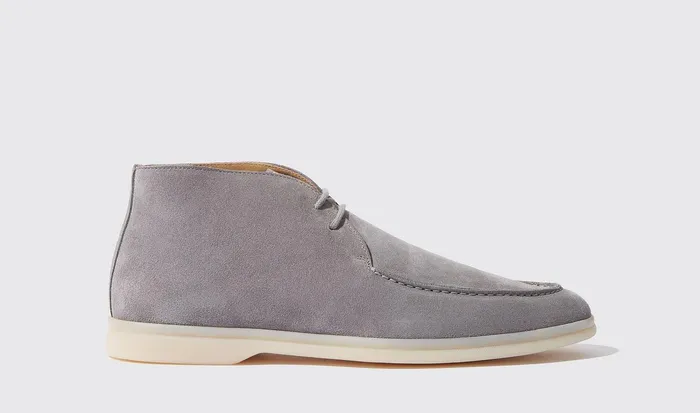 Scarosso Boots Men Arturo Grigio Scamosciato Grey 8211 Suede