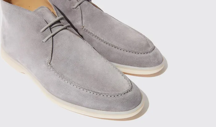 Scarosso Boots Men Arturo Grigio Scamosciato Grey 8211 Suede