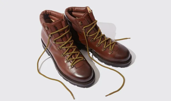 Scarosso Boots Men Edmund Chestnut Chestnut 8211 Calf