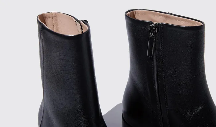 Scarosso Boots Women Ambra Nera Black 8211 Calf