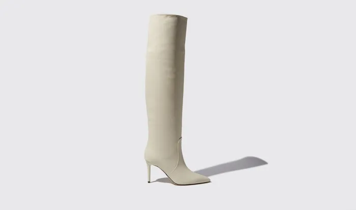 Scarosso Boots Women Carra Beige Beige 8211 Calf