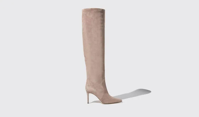 Scarosso Boots Women Carra Taupe Suede Taupe 8211 Suede