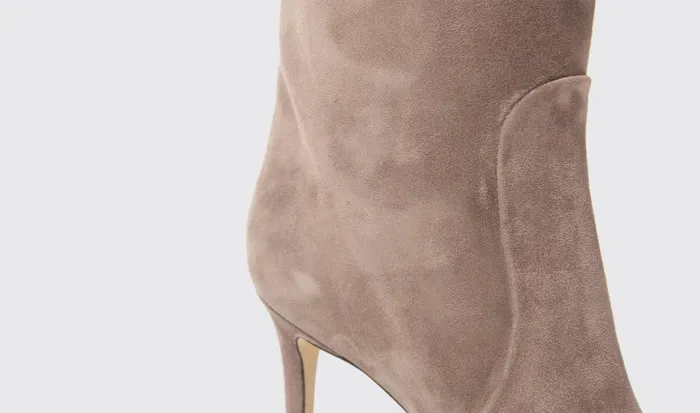 Scarosso Boots Women Carra Taupe Suede Taupe 8211 Suede