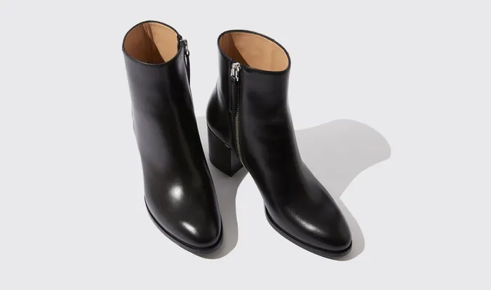 Scarosso Boots Women Costanza Nera Black 8211 Calf