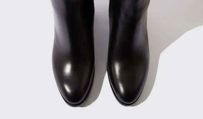 Scarosso Boots Women Costanza Nera Black 8211 Calf