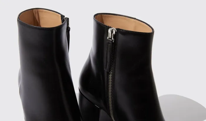 Scarosso Boots Women Costanza Nera Black 8211 Calf
