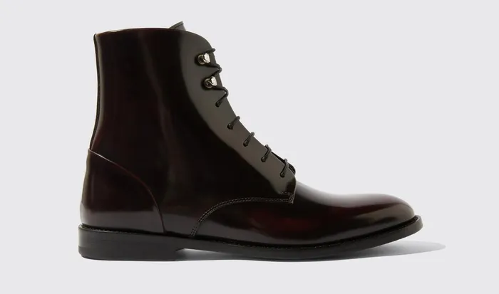 Scarosso Boots Women Eva Bordeaux Burgundy 8211 Calf