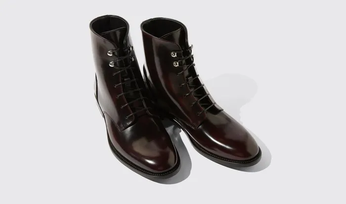 Scarosso Boots Women Eva Bordeaux Burgundy 8211 Calf