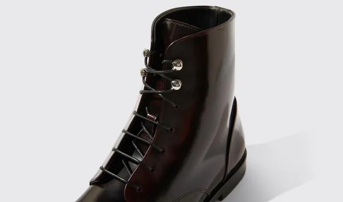 Scarosso Boots Women Eva Bordeaux Burgundy 8211 Calf