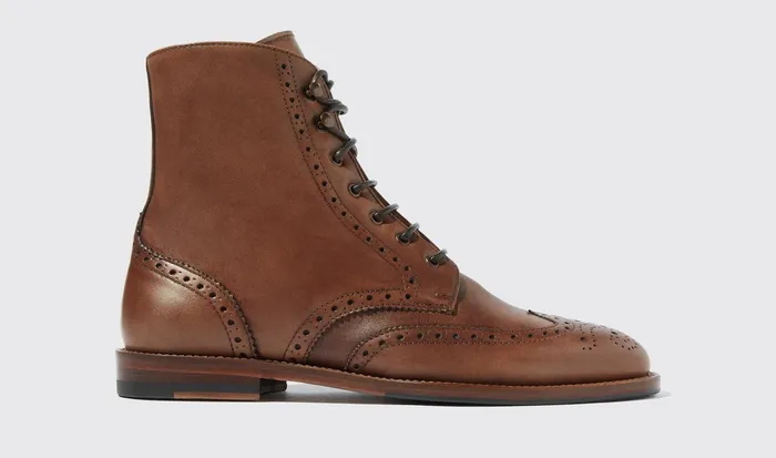 Scarosso Boots Women Stefania Caramello Brown 8211 Calf