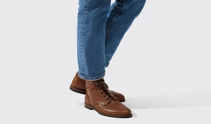 Scarosso Boots Women Stefania Caramello Brown 8211 Calf