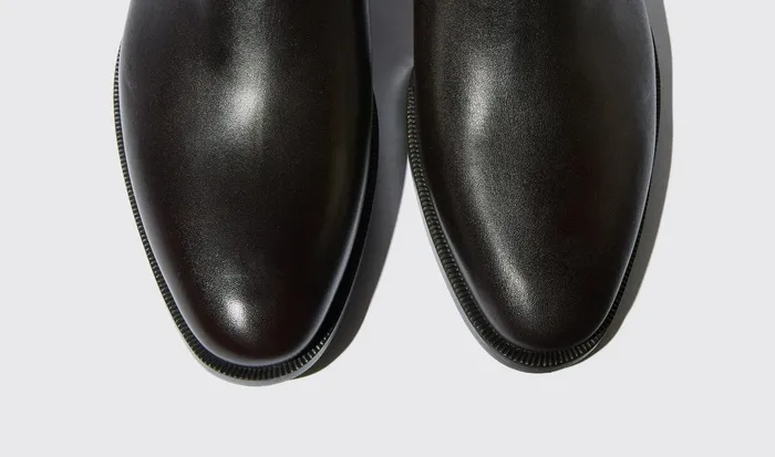 Scarosso Chelsea Boots Men Giancarlo Moro Dark Brown Calf