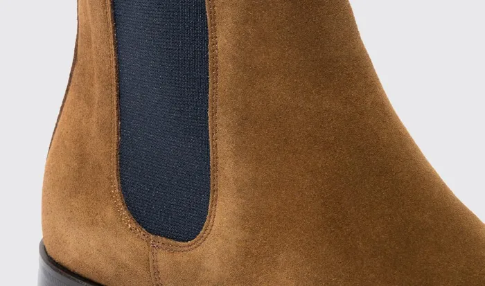 Scarosso Chelsea Boots Men Giancarlo Tabacco Tobacco Suede