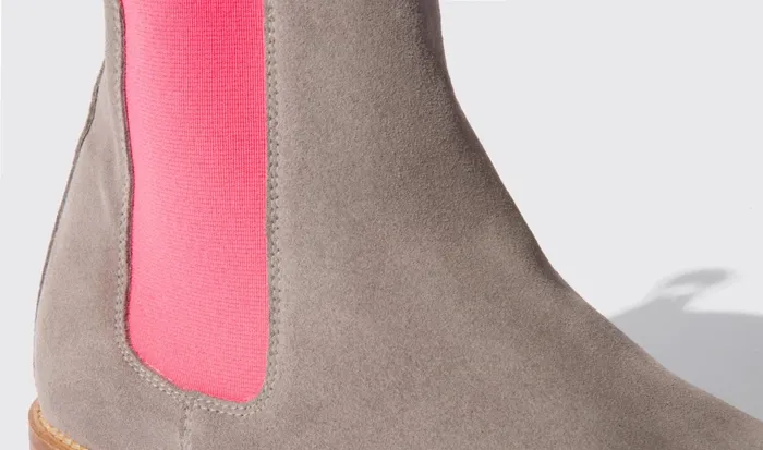 Scarosso Chelsea Boots Women Bruna Grey 8211 Suede