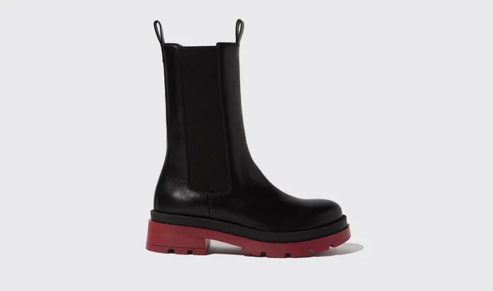 Scarosso Chelsea Boots Women Kim Red Edit Red 8211 Calf