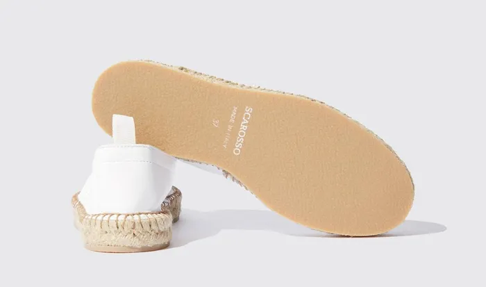 Scarosso Espadrilles Women Lola White White 8211 Calf
