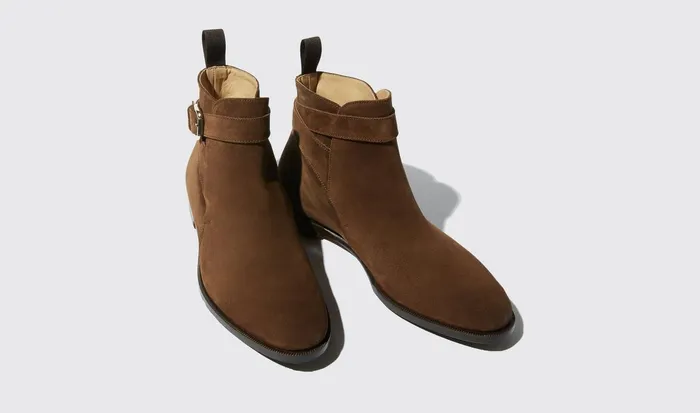 Scarosso Jodhpur Boots Men Taylor Tobacco Tobacco 8211 Suede