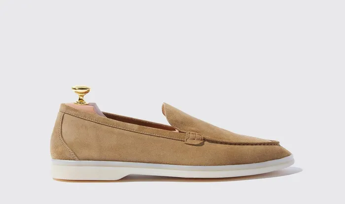 Scarosso Loafers Men Ludovico Beige Scamosciato Beige 8211 Suede