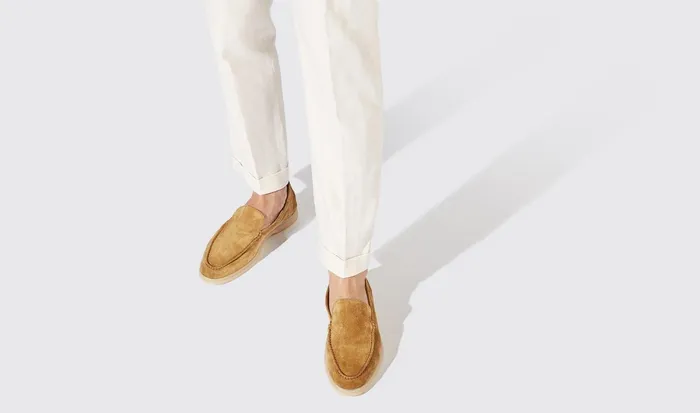 Scarosso Loafers Men Ludovico Beige Scamosciato Beige 8211 Suede