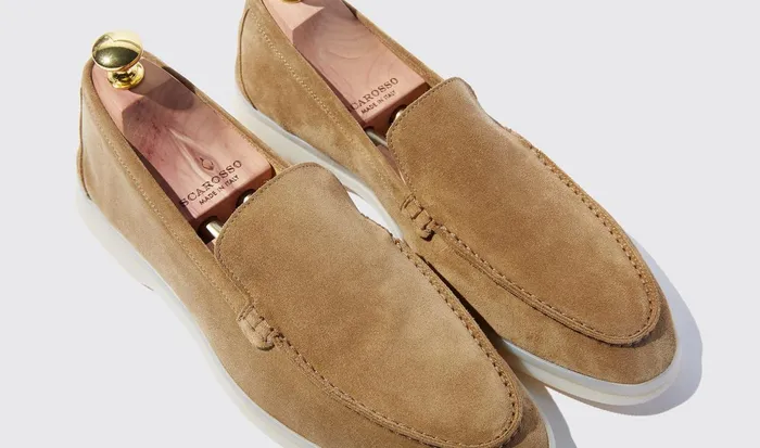 Scarosso Loafers Men Ludovico Beige Scamosciato Beige 8211 Suede