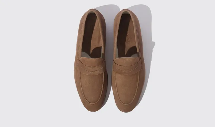 Scarosso Loafers Men Marzio Tabacco Scamosciato Tobacco 8211 Suede