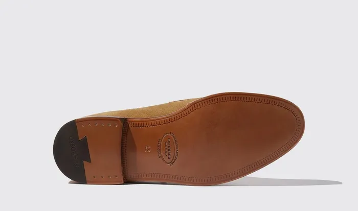 Scarosso Loafers Men Stefano Beige Scamosciato Beige 8211 Suede