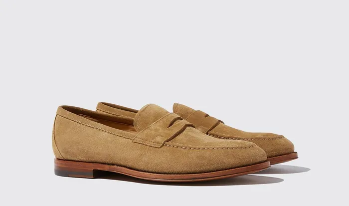 Scarosso Loafers Men Stefano Beige Scamosciato Beige 8211 Suede