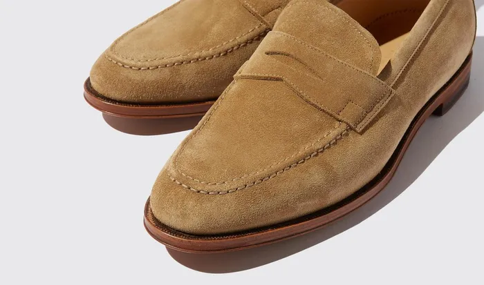 Scarosso Loafers Men Stefano Beige Scamosciato Beige 8211 Suede