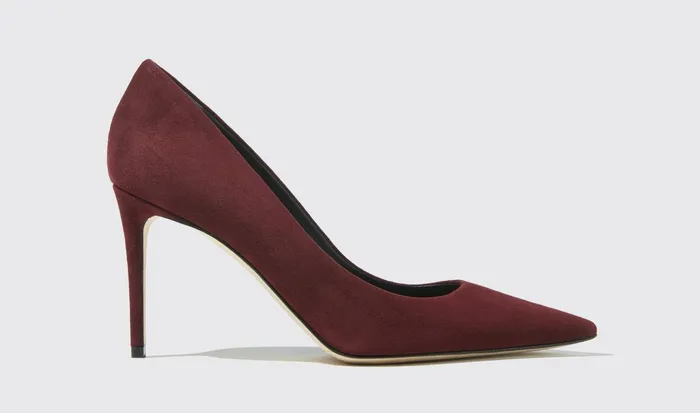 Scarosso Pumps Women Gigi Burgundy Suede Burgundy 8211 Suede