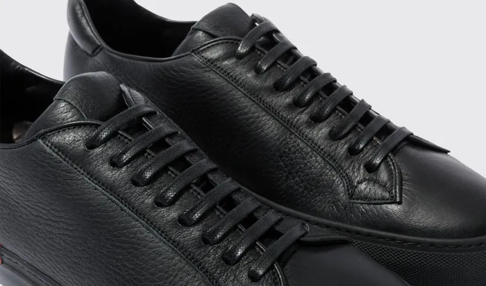 Scarosso Sneakers Men Ugo Nero Cervo Intenso Black 8211 Deer