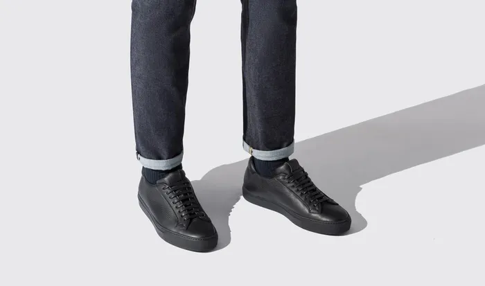 Scarosso Sneakers Men Ugo Nero Cervo Intenso Black 8211 Deer