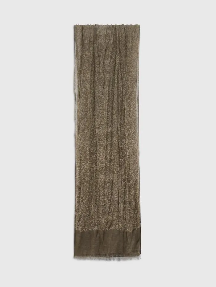 Scarves and Ties Men John Varvatos DANE SCARF Teakwood