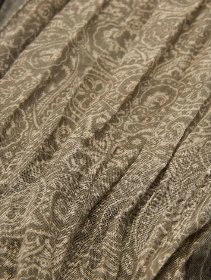Scarves and Ties Men John Varvatos DANE SCARF Teakwood