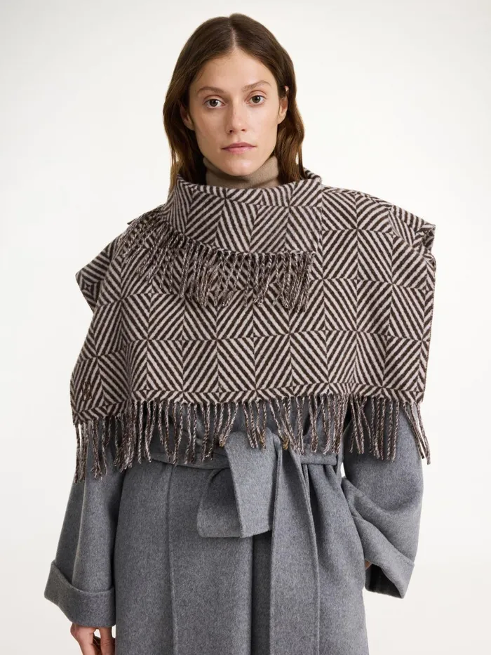 Scarves Women By Malene Birger Turtlas Wool Bib Birdeye