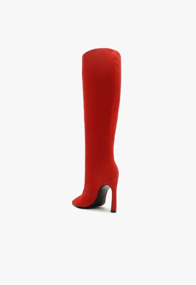 Schutz Shoes Boots Women Cate Curve Boot Red