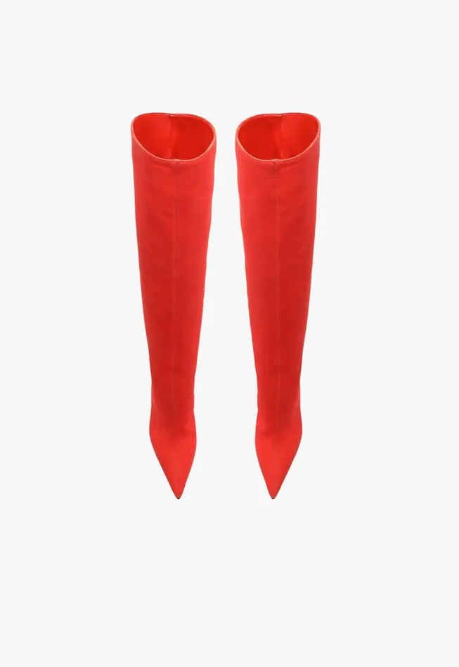 Schutz Shoes Boots Women Cate Curve Boot Red
