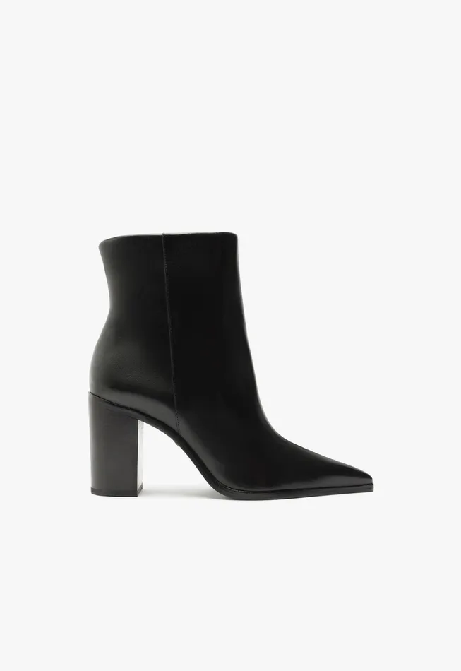 Schutz Shoes Mikki Boots Women Mikki Block Bootie Black
