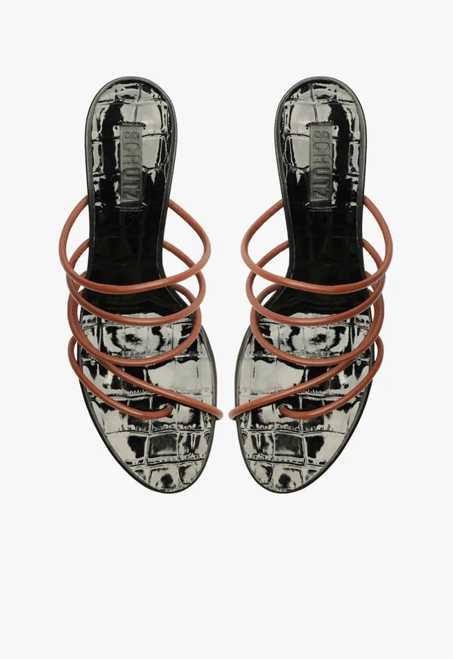Schutz Shoes Mules Women Malta Mule Sandal Black