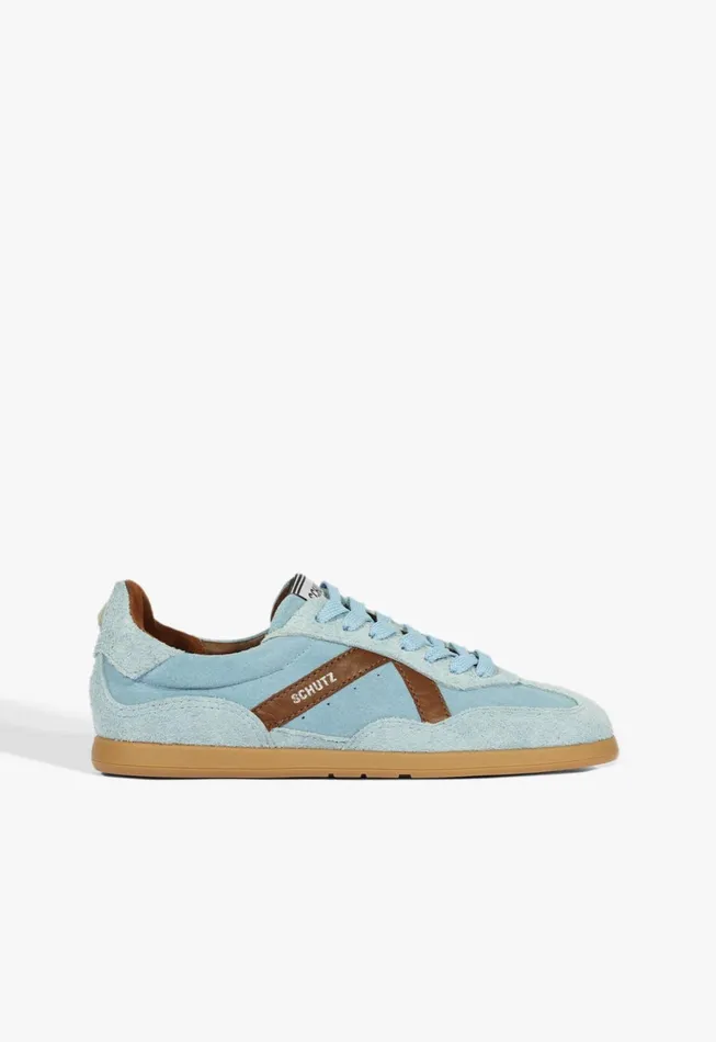 Schutz Shoes Sneakers Women Garden Sneaker Blue