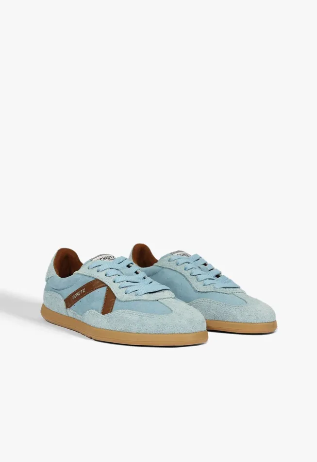 Schutz Shoes Sneakers Women Garden Sneaker Blue
