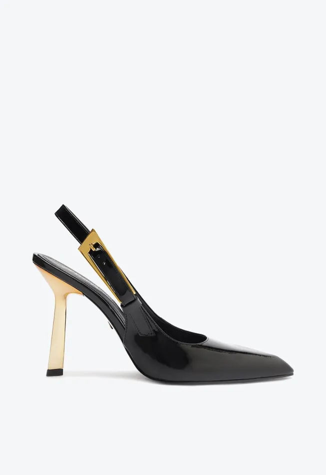 Schutz Shoes Women Ciara Patent Leather Pump Black