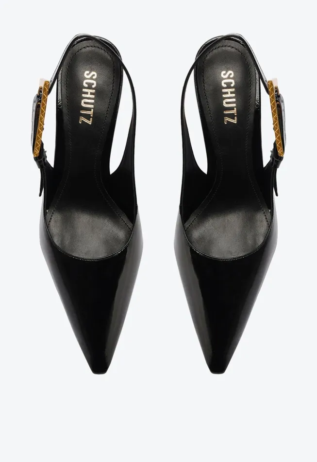 Schutz Shoes Women Ciara Patent Leather Pump Black Schutz Shoes Women Ciara Patent Leather Pump Black