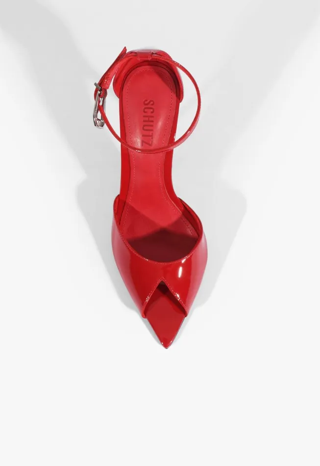 Schutz Shoes Women Lena Pump Scarlet