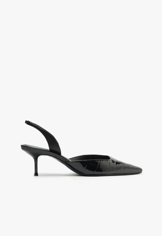 Schutz Shoes Women Paola Mid Sling Pump Black