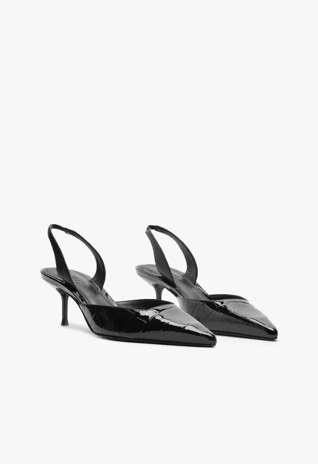 Schutz Shoes Women Paola Mid Sling Pump Black