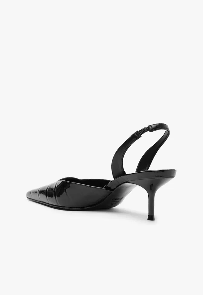 Schutz Shoes Women Paola Mid Sling Pump Black