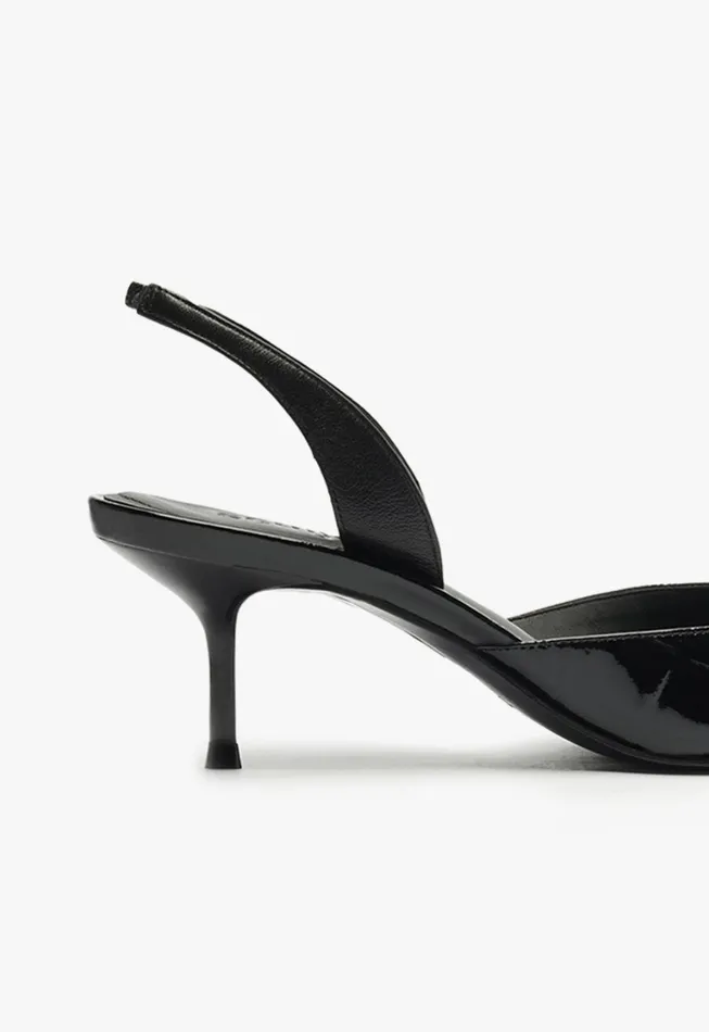 Schutz Shoes Women Paola Mid Sling Pump Black