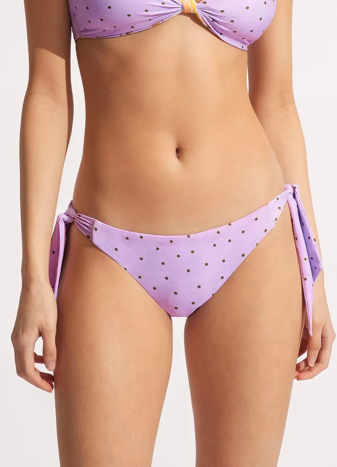 Seafolly Paradise Garden Hipster Tie Side 8211 Lilac Spot Women Tie Side Seafolly Paradise Garden Hipster Tie Side 8211 Lilac Spot Women Tie Side