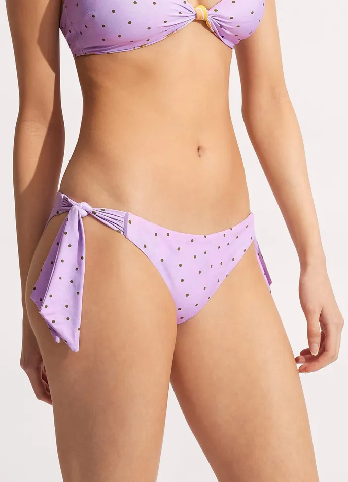 Seafolly Paradise Garden Hipster Tie Side 8211 Lilac Spot Women Tie Side Seafolly Paradise Garden Hipster Tie Side 8211 Lilac Spot Women Tie Side